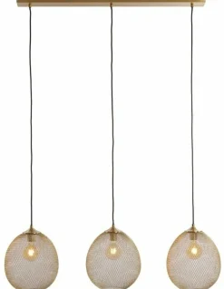 Light en Living Hanglamp 3L 104x30x34 cm MOROC goud Outlet