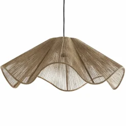 Light en Living Hanglamp Ø60x24 cm FODARA jute naturel Outlet