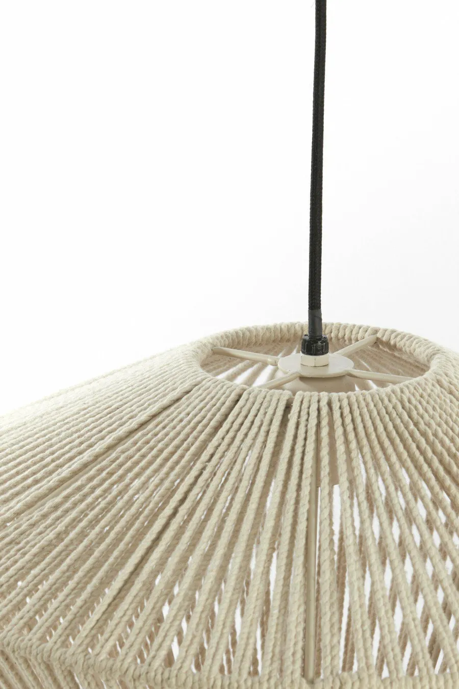 Light en Living Hanglamp 3L 120x42x130 cm FELIDA crème New