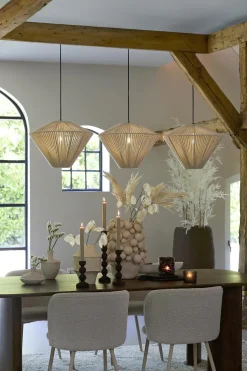 Light en Living Hanglamp 3L 120x42x130 cm FELIDA crème New