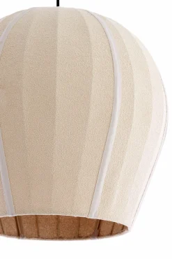 Light en Living Hanglamp Ø44x42 cm ZAGORI bouclé zand