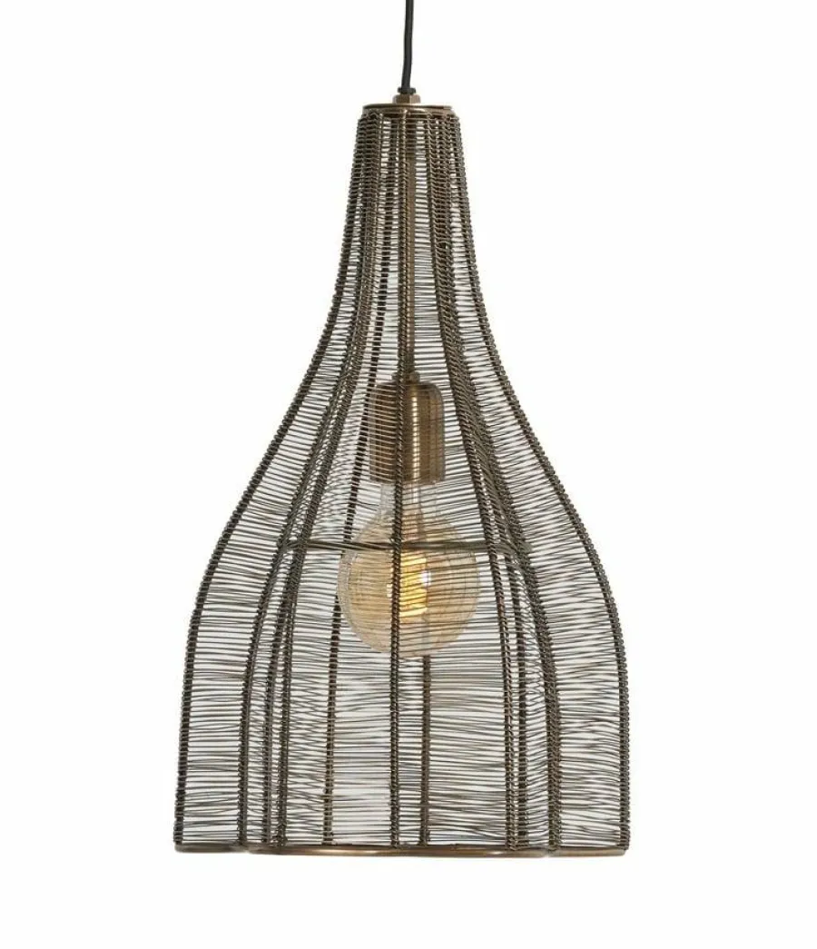 Light en Living Hanglamp Ø25x41,5 cm MARIAMA antiek brons