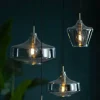 Light en Living Hanglamp Ø29,5x21 cm SOLNA antiek brons+smoke glas Discount