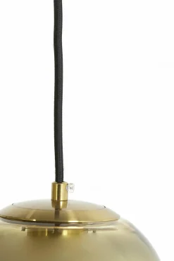 Light en Living Hanglamp 7L 100x35x69 cm MAEVE glas goud-helder+goud Best