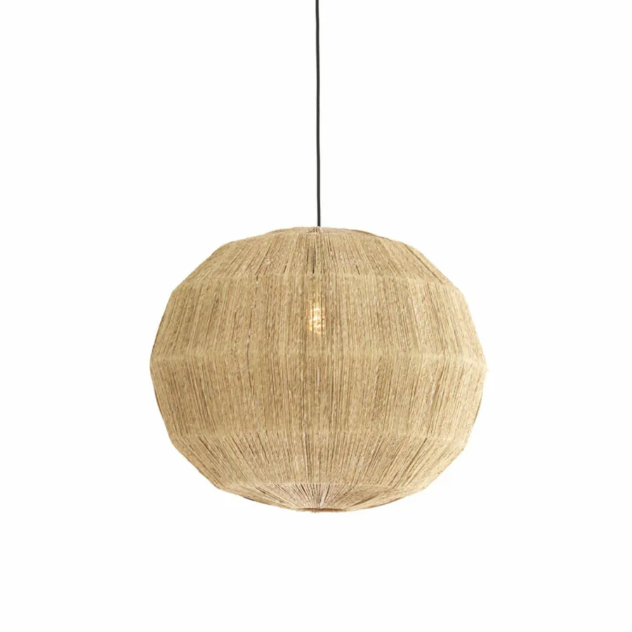 Light en Living Hanglamp Ø60x60 cm JUNNA jute naturel Online