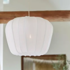 Light en Living Hanglamp Ø60x45 cm ZUBEDO crème New