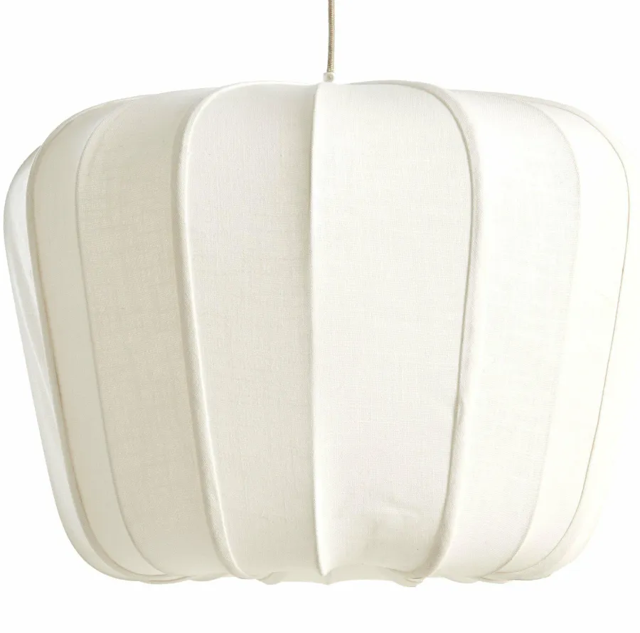 Light en Living Hanglamp Ø60x45 cm ZUBEDO crème New