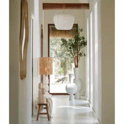 Light en Living Hanglamp Ø60x45 cm ZUBEDO crème New