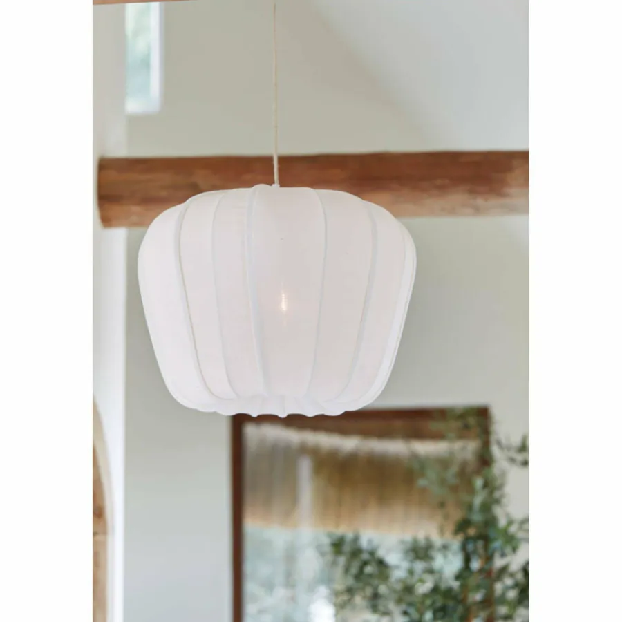 Light en Living Hanglamp Ø60x45 cm ZUBEDO crème New
