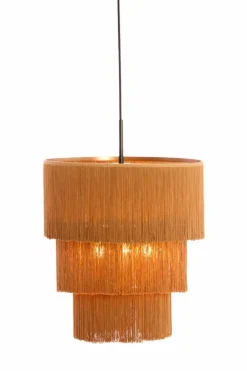Light en Living Hanglamp 3L Ø45x50 cm MALAIKA bruin