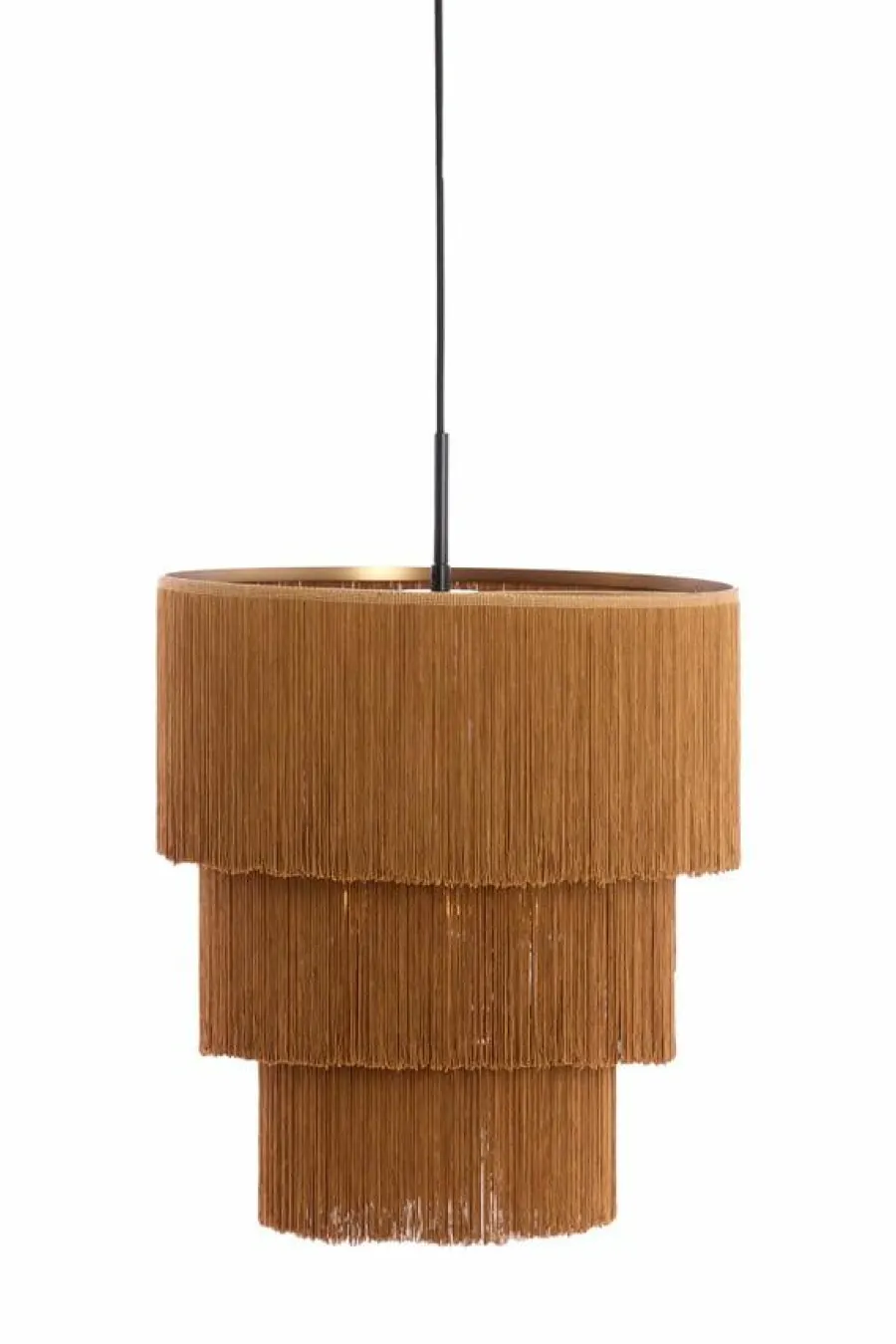 Light en Living Hanglamp 3L Ø45x50 cm MALAIKA bruin