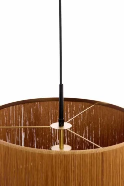 Light en Living Hanglamp 3L Ø45x50 cm MALAIKA bruin
