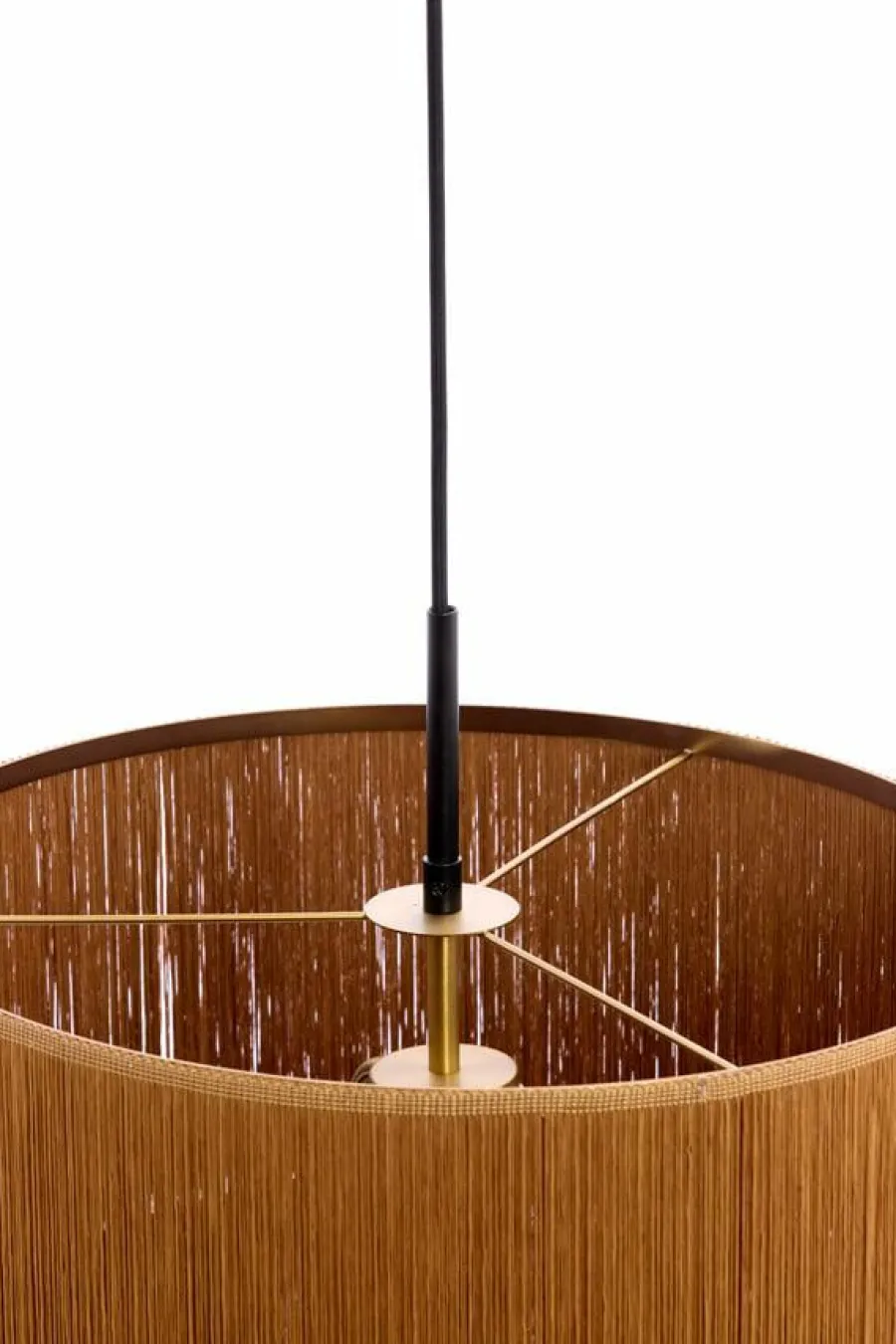Light en Living Hanglamp 3L Ø45x50 cm MALAIKA bruin