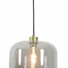 Light en Living Hanglamp Ø29,5x23 cm JESSIE smoke glas New
