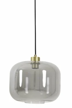 Light en Living Hanglamp Ø29,5x23 cm JESSIE smoke glas New