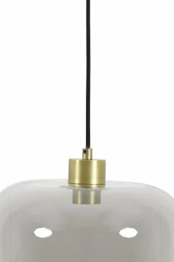 Light en Living Hanglamp Ø29,5x23 cm JESSIE smoke glas New
