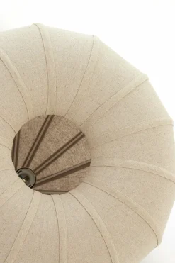 Light en Living Hanglamp Ø40X28,5 cm ZUBEDA linnen naturel Best