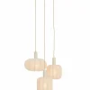 Light en Living Hanglamp 3L Ø38x34 cm TUFIA linnen cream