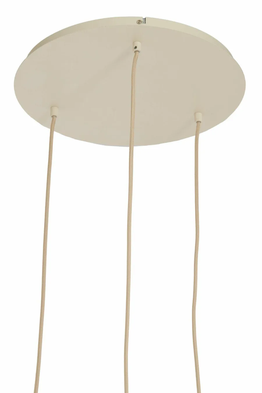 Light en Living Hanglamp 3L Ø38x34 cm TUFIA linnen cream