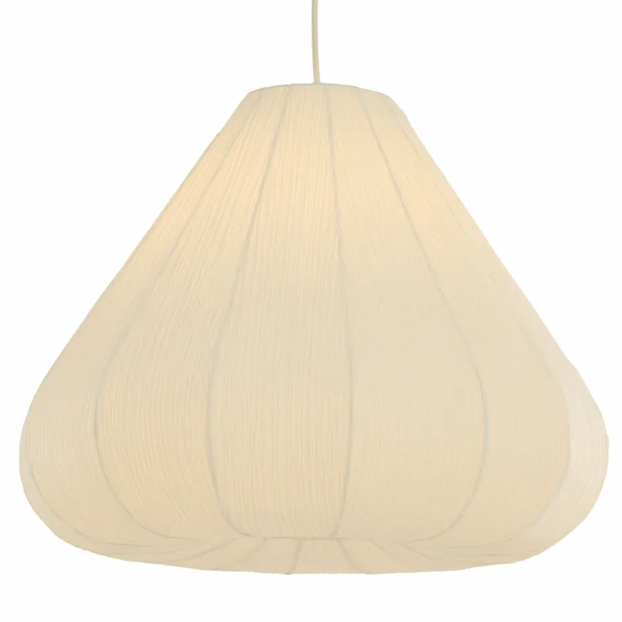 Light en Living Hanglamp Ø57x45 cm SARELLA papier wit Hot