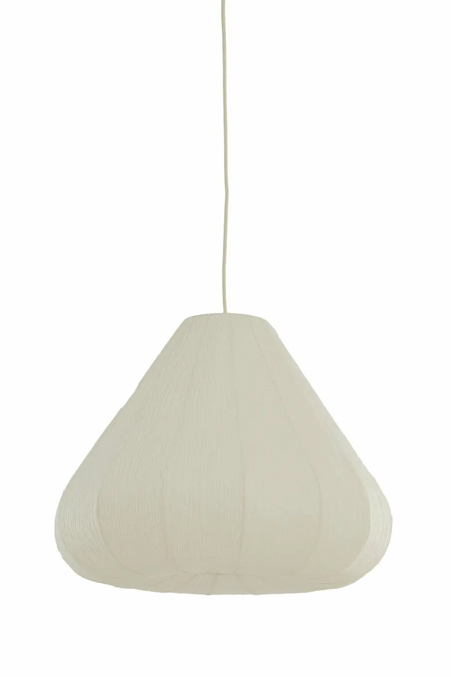 Light en Living Hanglamp Ø57x45 cm SARELLA papier wit Hot