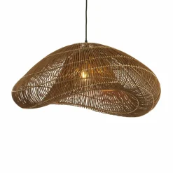 Light en Living Hanglamp 54x52,5x30,5 cm JANZUR rattan donkerbruin Best