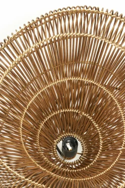 Light en Living Hanglamp 54x52,5x30,5 cm JANZUR rattan donkerbruin Best