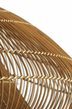 Light en Living Hanglamp 54x52,5x30,5 cm JANZUR rattan donkerbruin Best