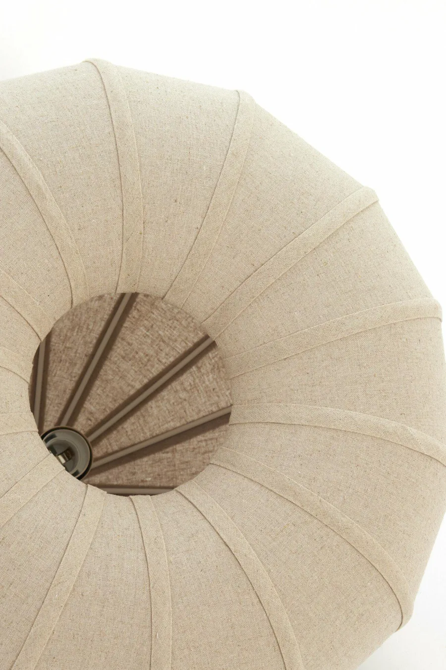 Light en Living Hanglamp Ø50X34 cm ZUBEDA linnen naturel Clearance