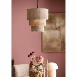 Light en Living Hanglamp 3L Ø45x50 cm MALAIKA taupe Best