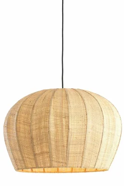 Light en Living Hanglamp Ø51x34 cm RAFAELLA raffia naturel Outlet