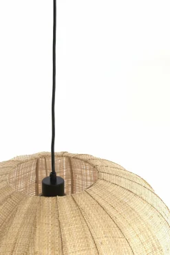 Light en Living Hanglamp Ø51x34 cm RAFAELLA raffia naturel Outlet