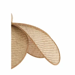 Light en Living Hanglamp Ø48x29 cm LAVRIO webbing naturel+hout Clearance