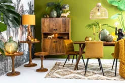 Light en Living Hanglamp Ø48x43 cm POCITA rotan naturel L