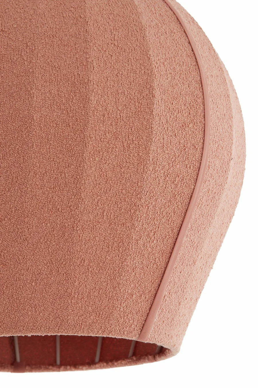 Light en Living Hanglamp Ø44x42 cm ZAGORI bouclé coral New