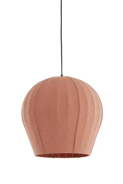 Light en Living Hanglamp Ø44x42 cm ZAGORI bouclé coral New