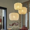 Light en Living Hanglamp Ø50x37,5 cm PLUMERIA zand Clearance