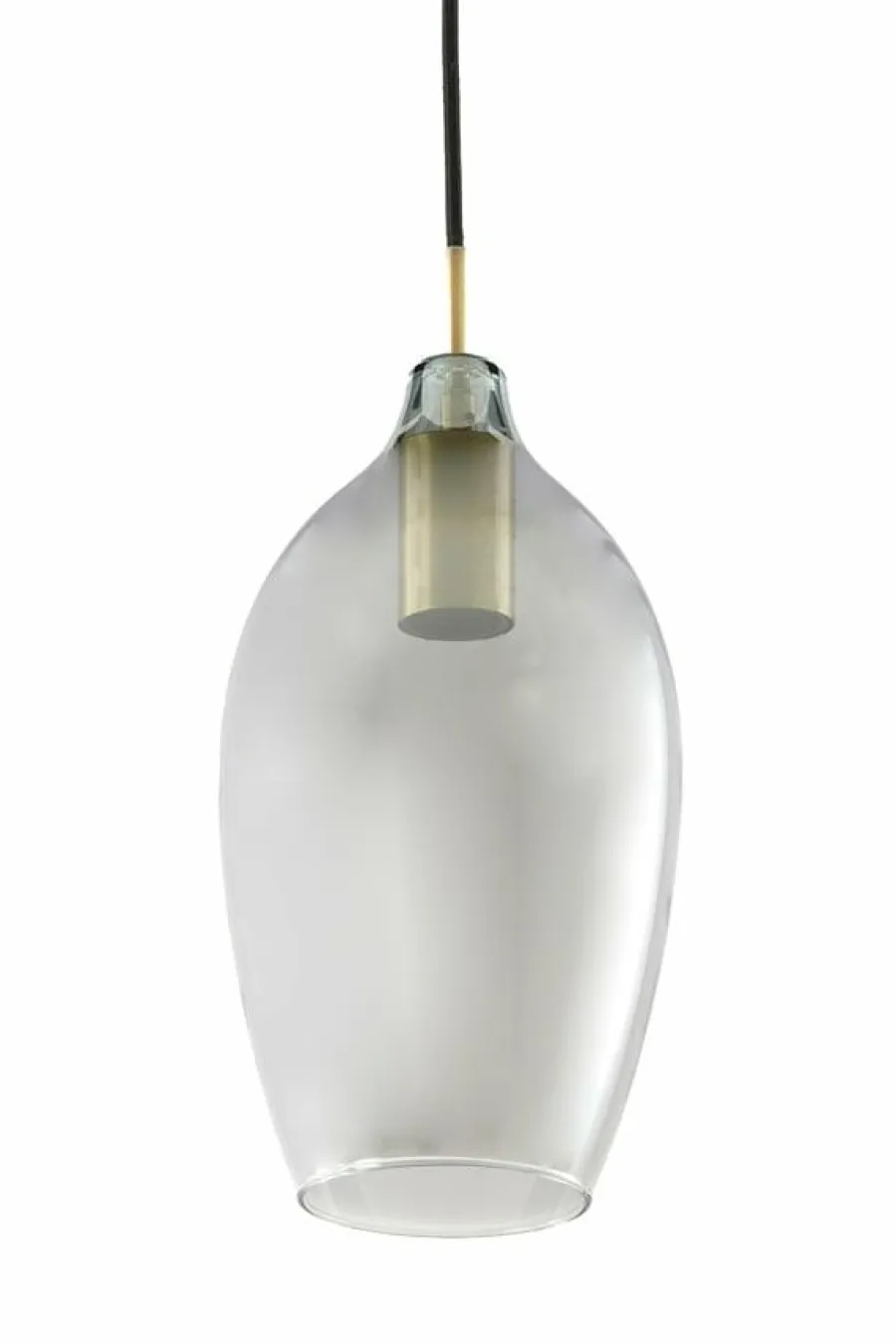 Light en Living Hanglamp 3L 100x16,5x32 cm LUKARO antiek brons+glas smoke