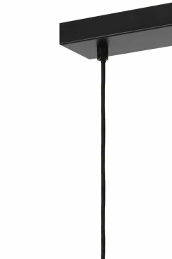 Light en Living Hanglamp 5L 110x22x32 cm LEKAR antiek brons+smoke glas Best