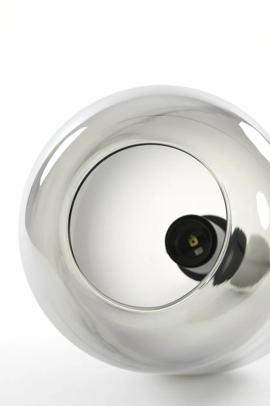 Light en Living Hanglamp Ø22x52 cm LEKAR zwart+smoke glas Online