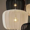Light en Living Hanglamp Ø60x45 cm PLUMERIA zand