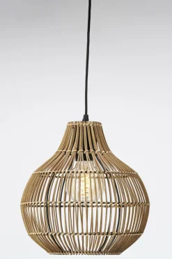 Light en Living Hanglamp Ø30x31,5 cm PACINO rotan donker bruin Hot