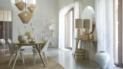 Light en Living Hanglamp Ø53x37 cm FELIDA crème Online