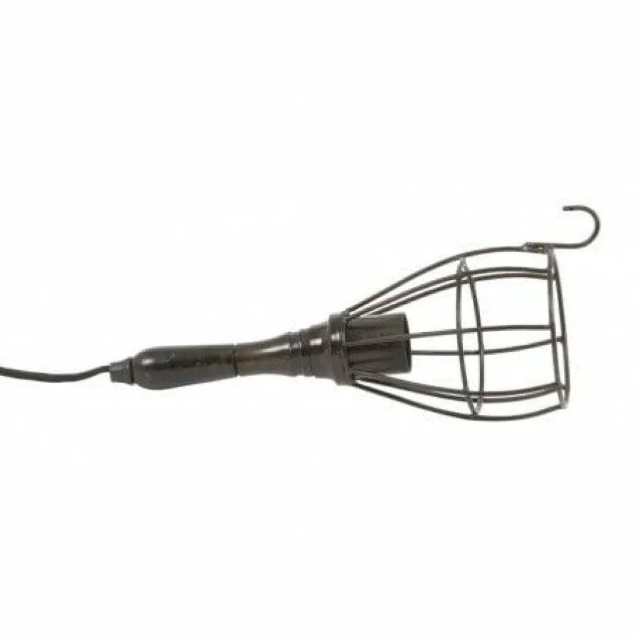Light en Living Hanglamp Ø13x32 cm WORKER bucket zwart metaal New