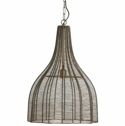 Light en Living Hanglamp Ø45x61 cm MARIAMA antiek brons Hot