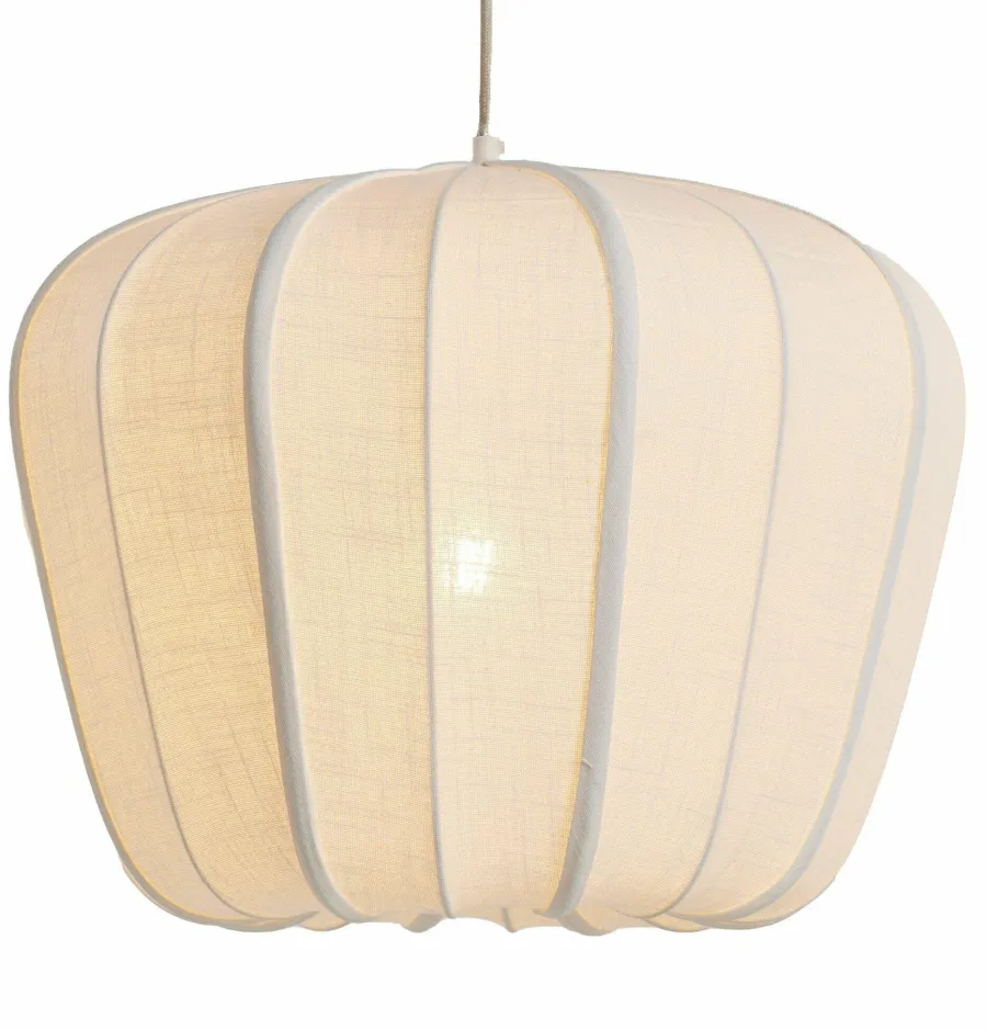 Light en Living Hanglamp Ø49,5x38 cm ZUBEDO crème Online