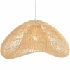 Light en Living Hanglamp 65x64x30,5 cm JANZUR rattan naturel