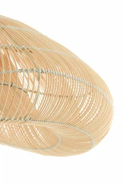 Light en Living Hanglamp 65x64x30,5 cm JANZUR rattan naturel