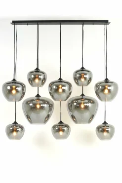 Light en Living Hanglamp Mayson Smoke met 10 lampen Discount