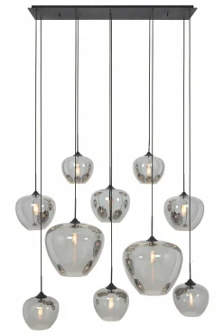 Light en Living Hanglamp Mayson Smoke met 10 lampen Discount